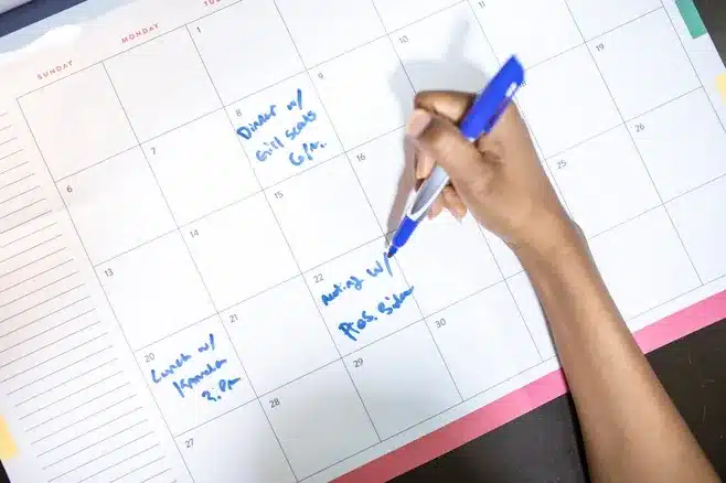 Organiza tu tiempo y tareas