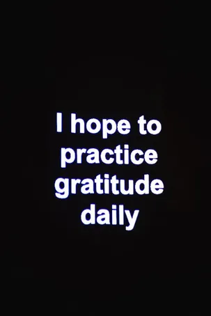 Practica la gratitud diariamente