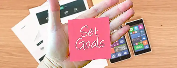 Setting realistic goals